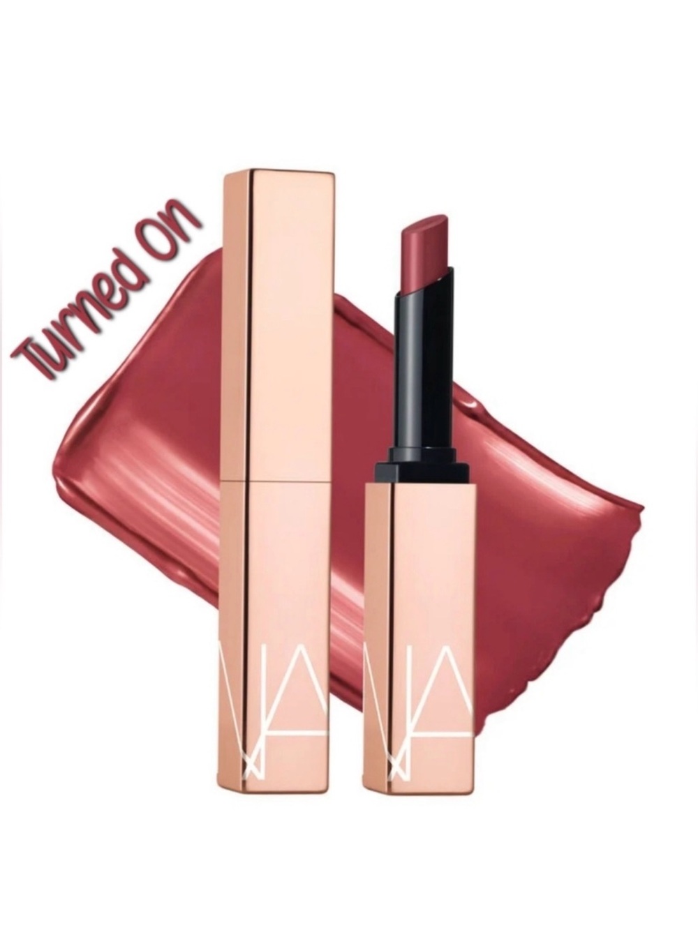 Nars Afterglow Sensual Shine Hydrating Lipstick | Turned On | Berry | Brand New